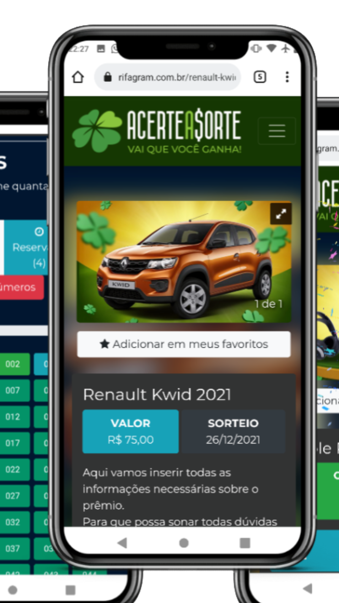 Site de Rifas